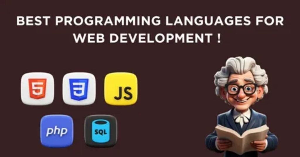 best programming language for web development list for beginners and experts