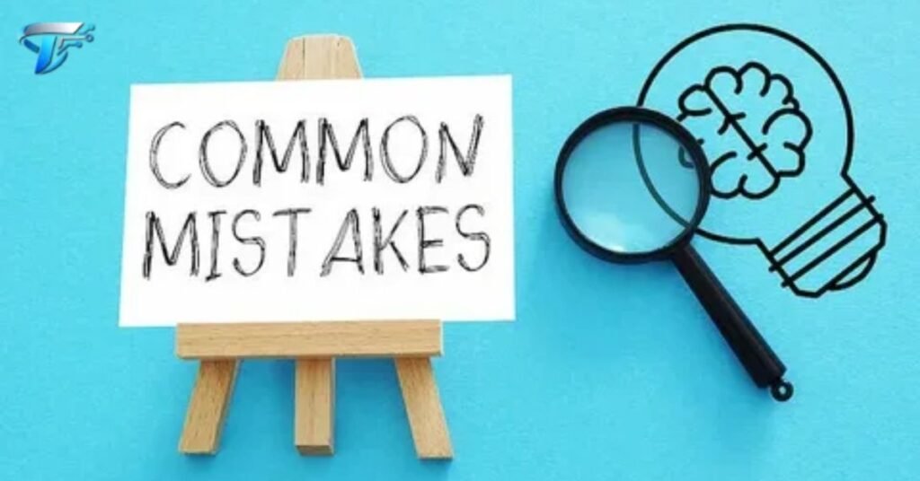 Confused developer reviewing CV and coding errors on laptop, symbolizing job application mistakes in tech career.