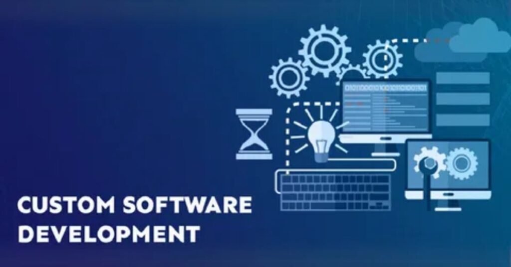 A professional team working in a custom software development agency building scalable business software solutions.