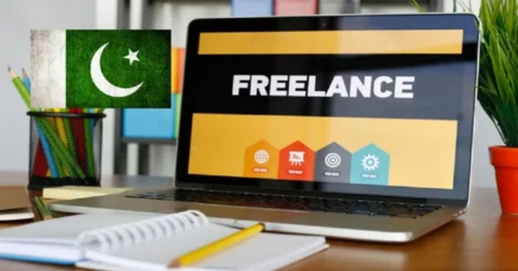 Freelancing as a software engineer in Pakistan showing remote work opportunities, global clients, and dollar income potential