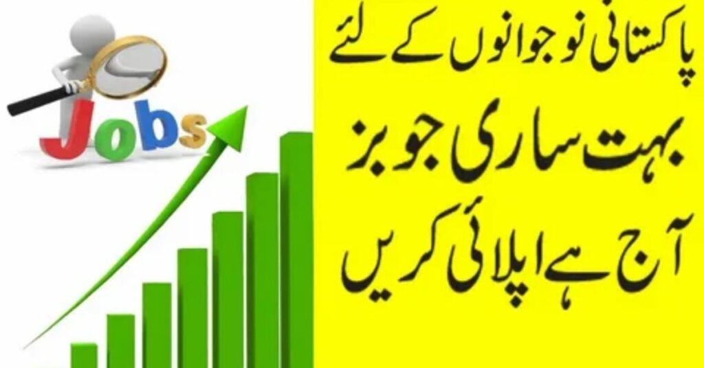 Job demand in Pakistan showing career opportunities and employment trends in different industries