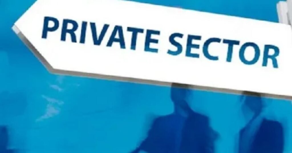 Private sector jobs overview showing top industries and career opportunities in 2026